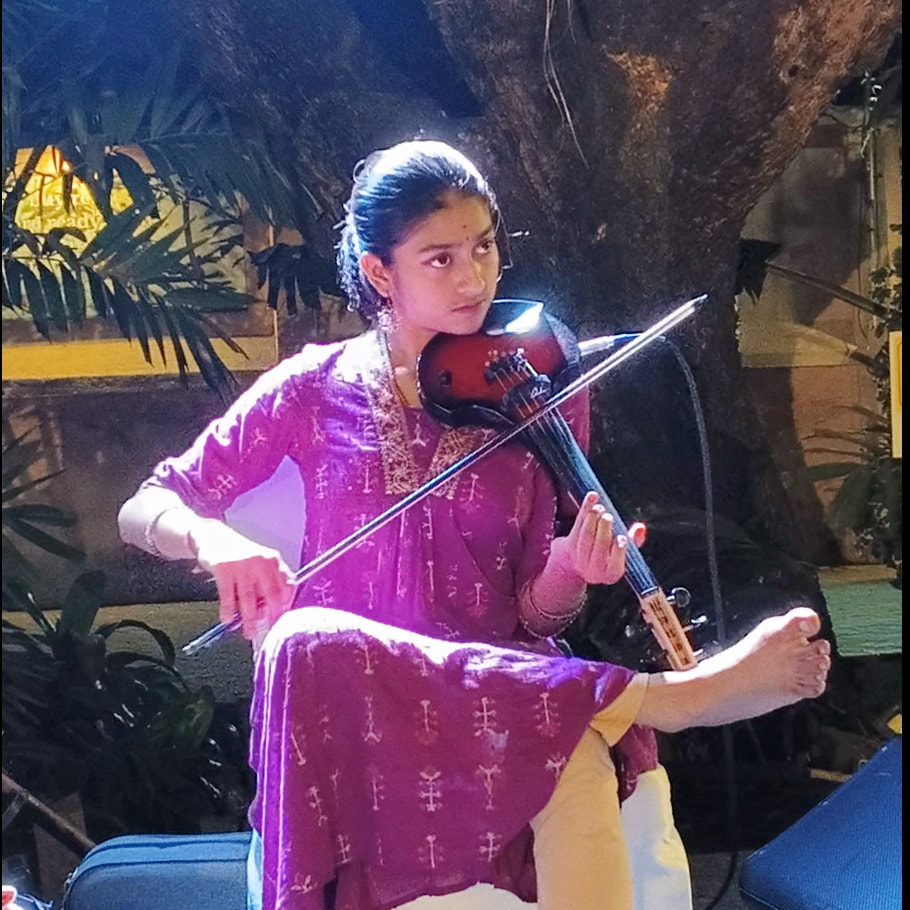 Sangeet violin performance